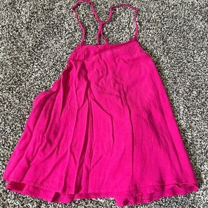 Hot pink top